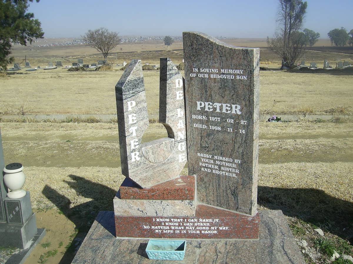 LANGE Peter, de 1977-1998