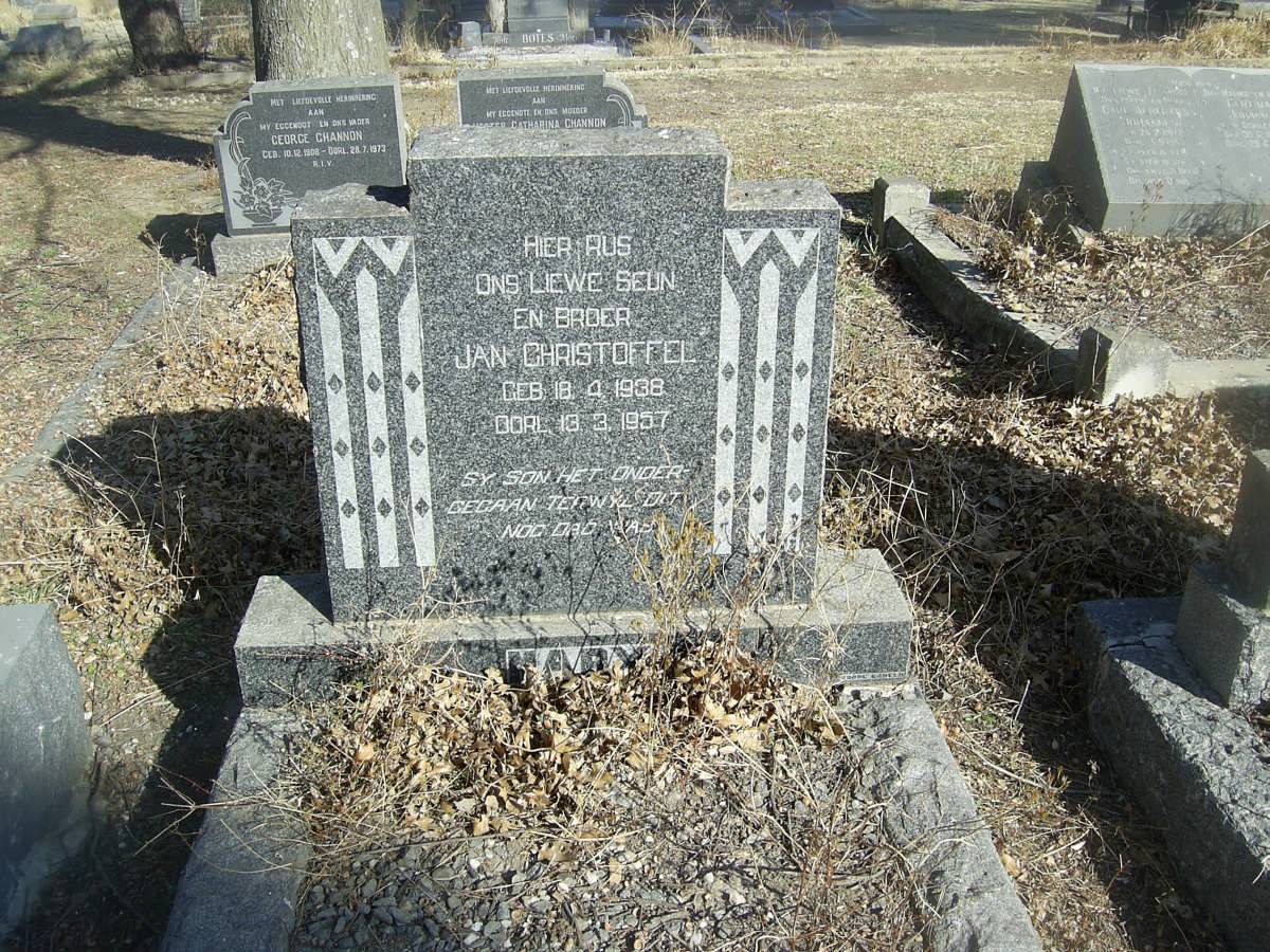 MARX Jan Christoffel 1938-1957