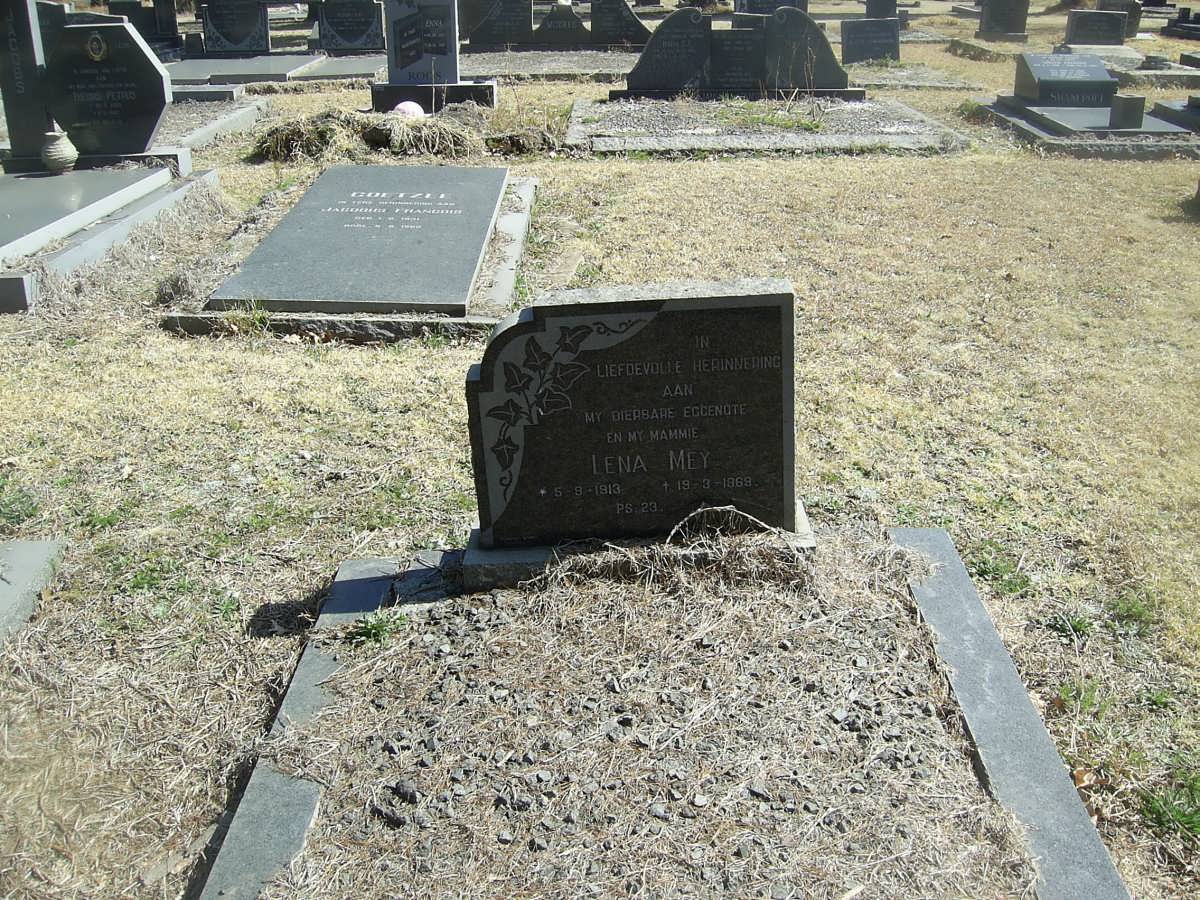 MEY Lena 1913-1968