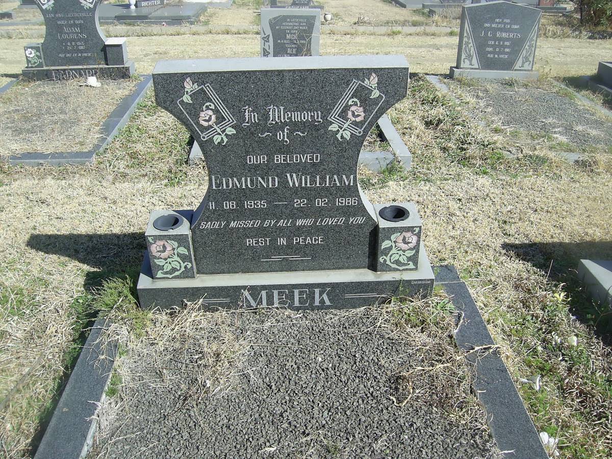 MEEK Edmund William 1935-1986