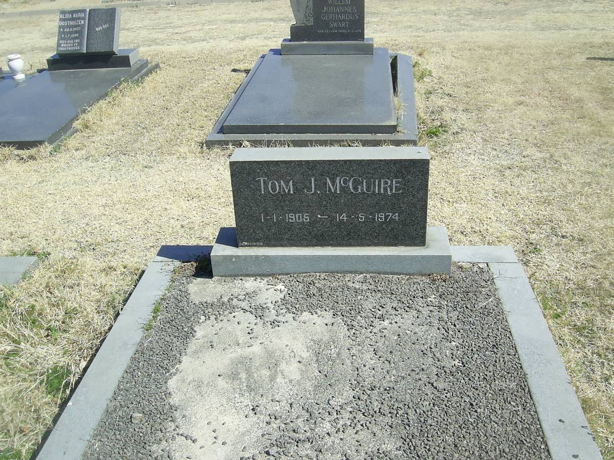 McGUIRE Tom J. 1905-1974