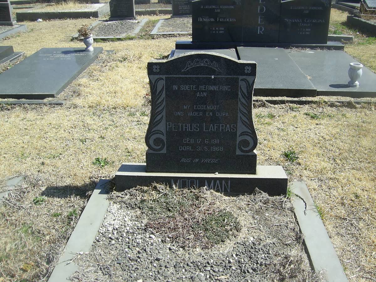 MOOLMAN Petrus Lafras 1911-1969