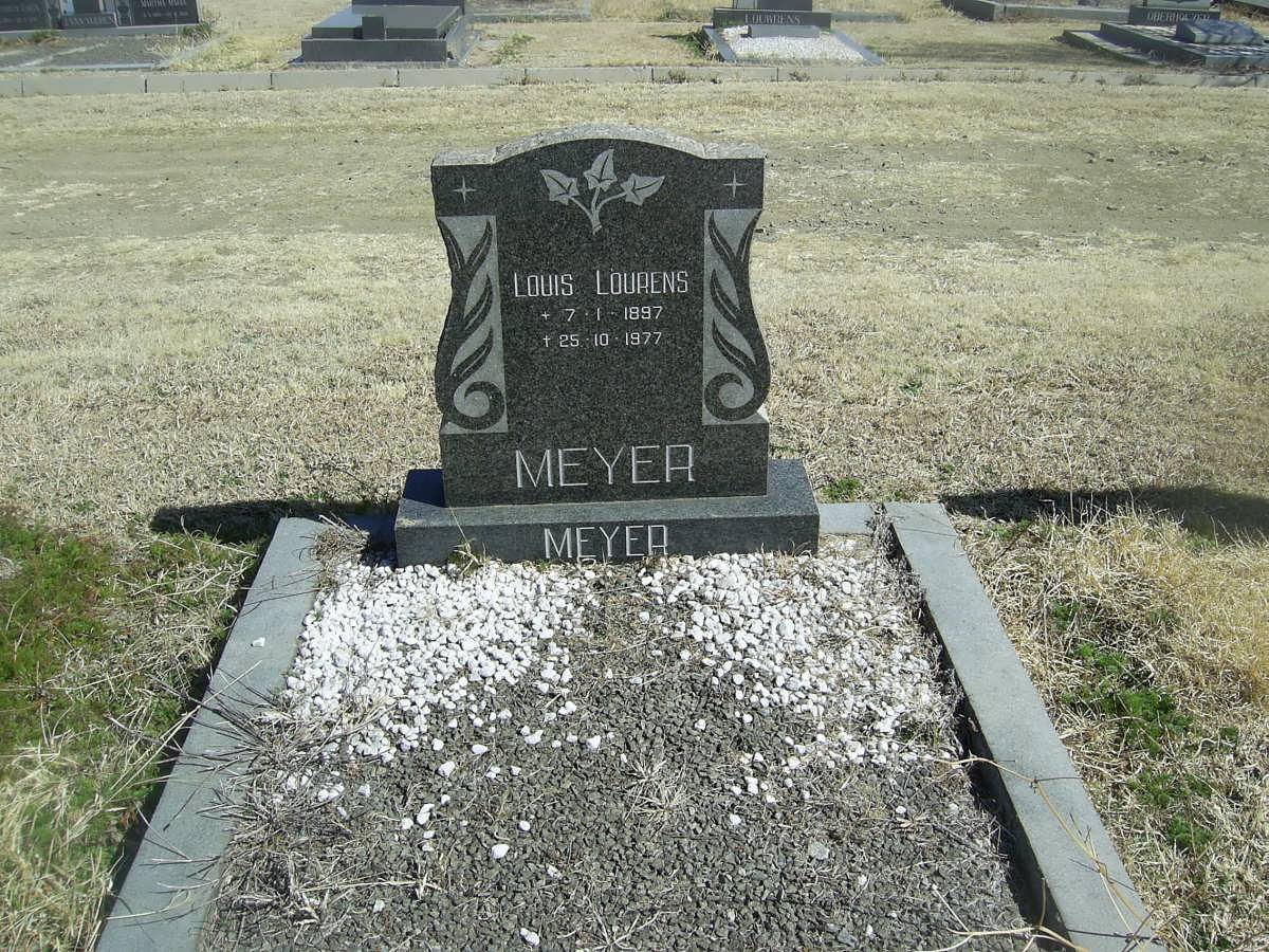MEYER Louis Lourens 1897-1977