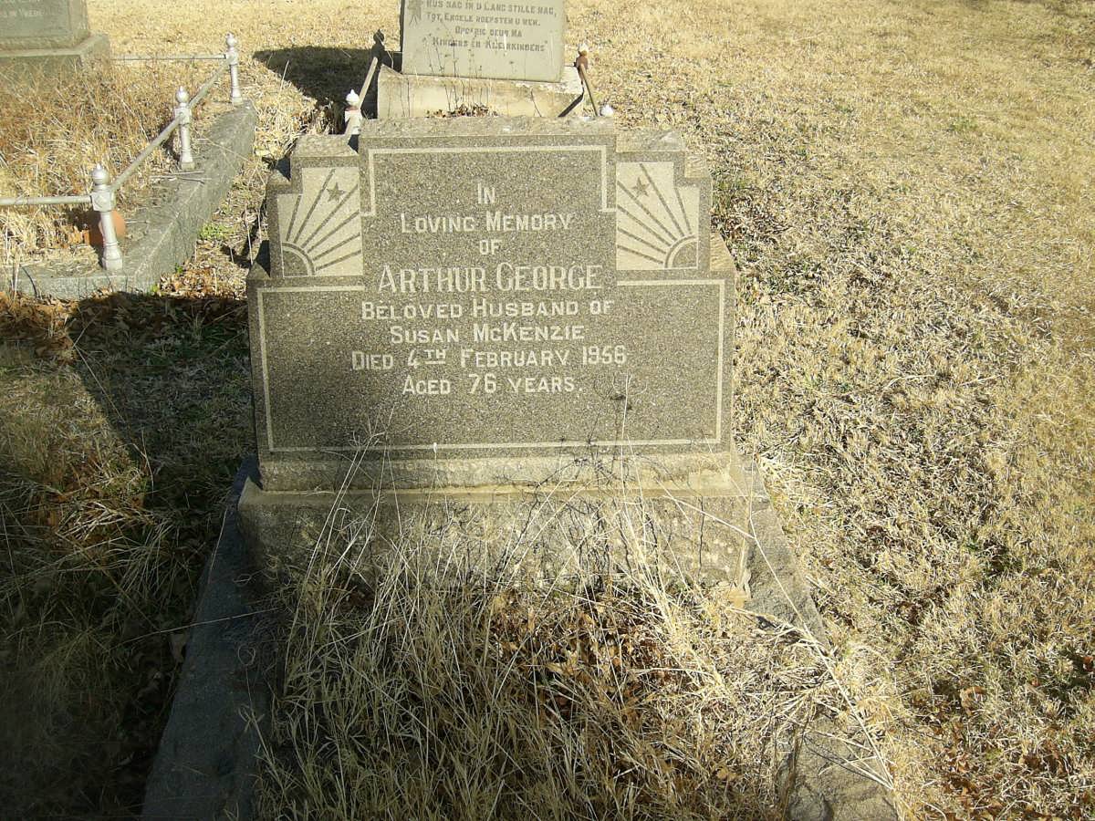 McKENZIE Arthur George -1956