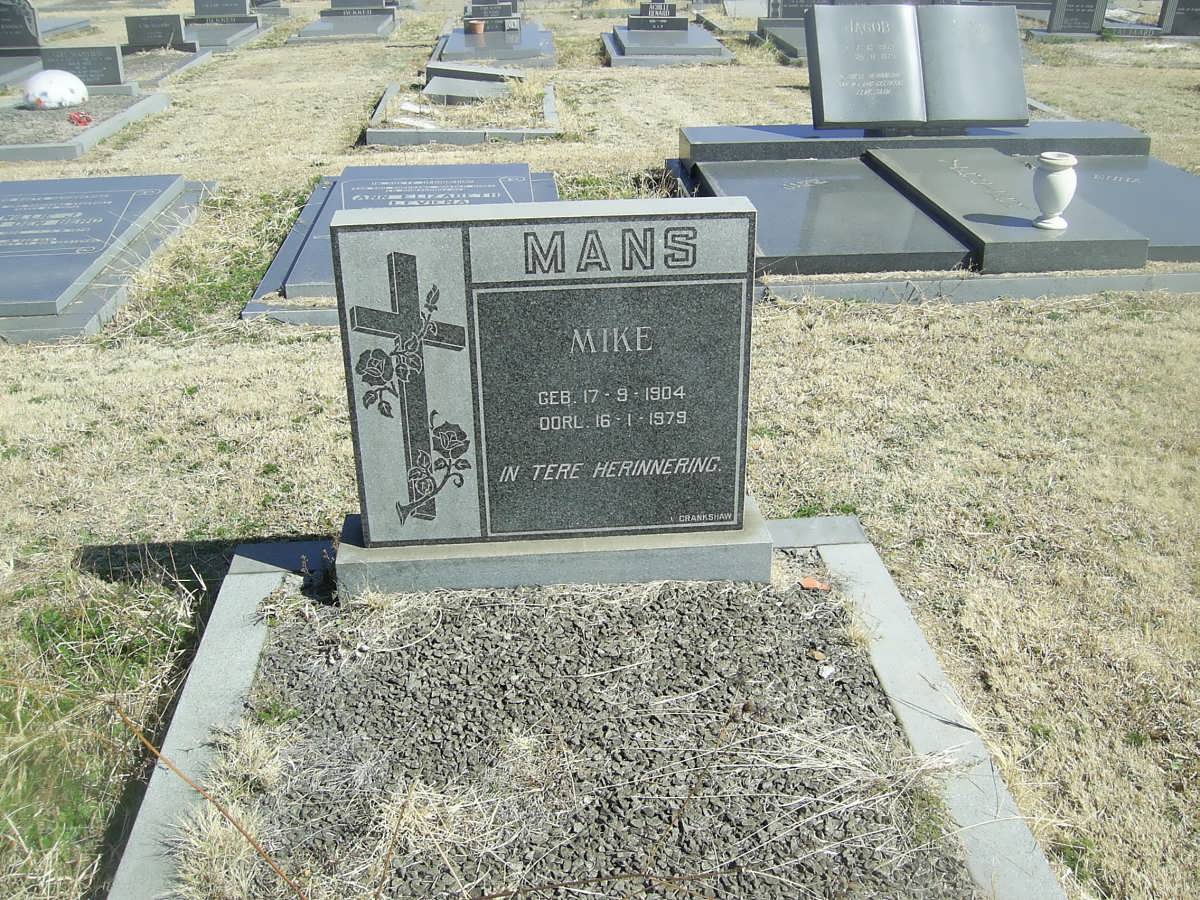 MANS Mike 1904-1979