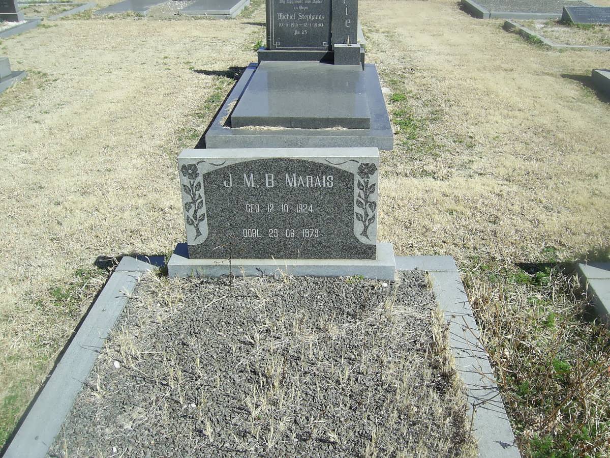 MARAIS J.M.B. 1924-1979