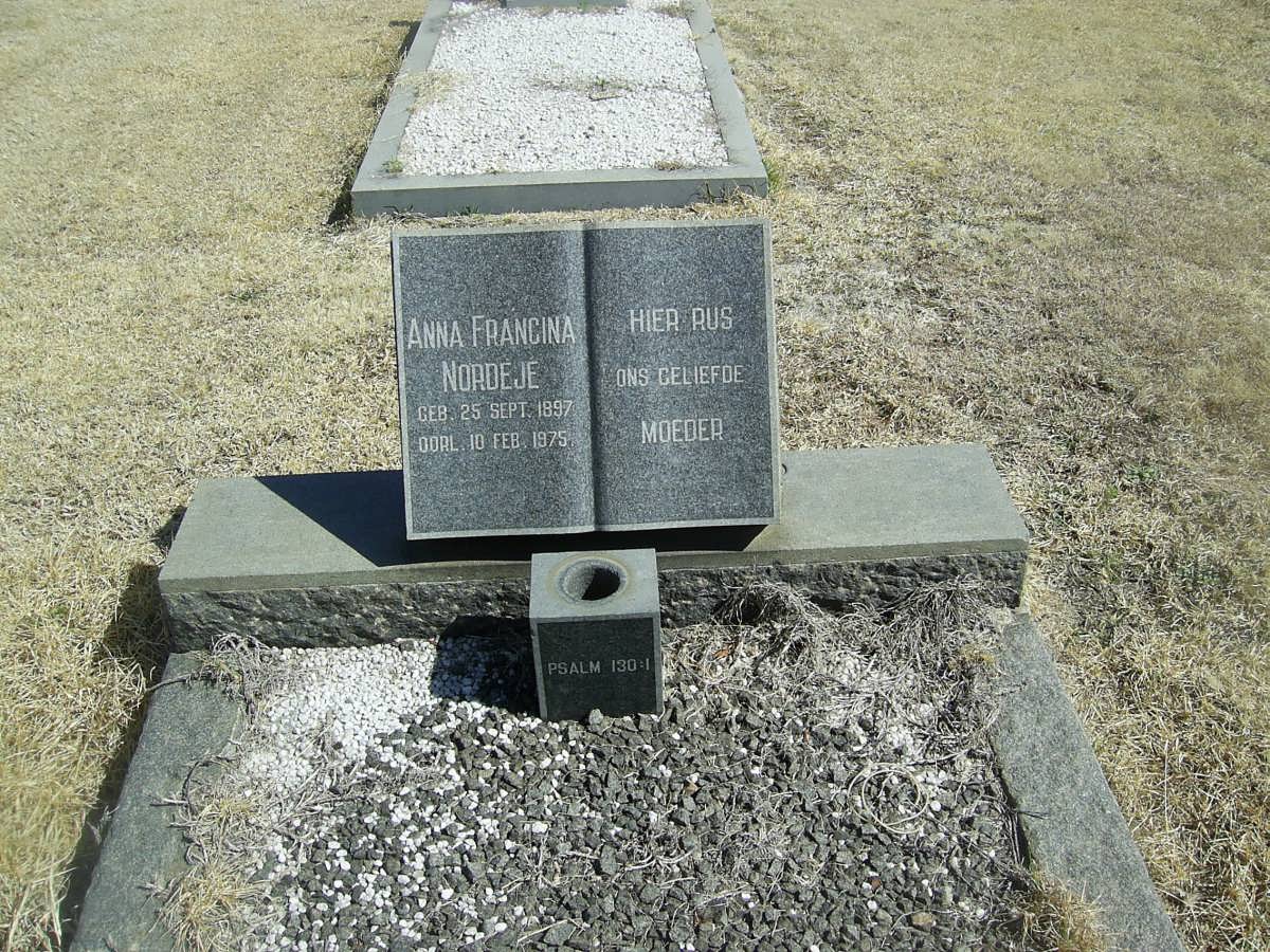 NORDEJE Anna Francina 1897-1975