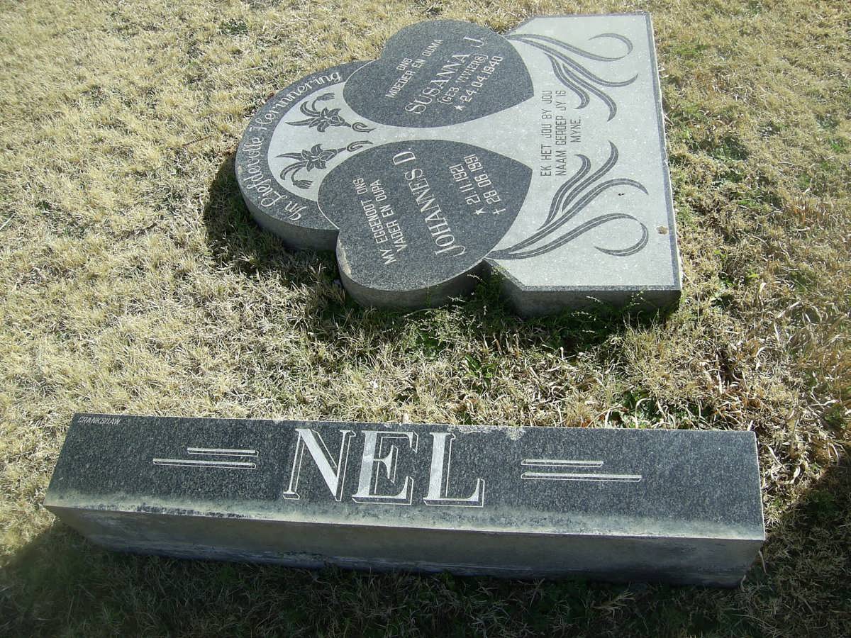 NEL Johannes D. 1921-1991 &amp; Susanna J. VIVIERS 1940-