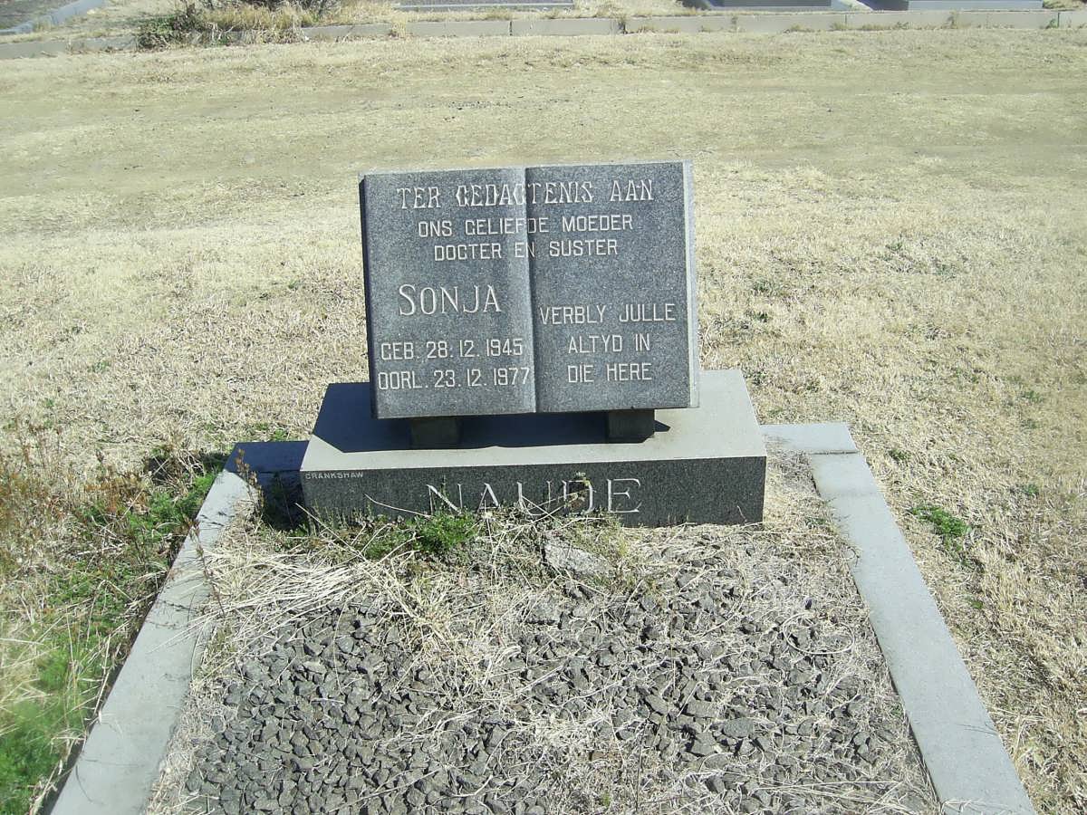 NAUDE Sonja 1945-1977