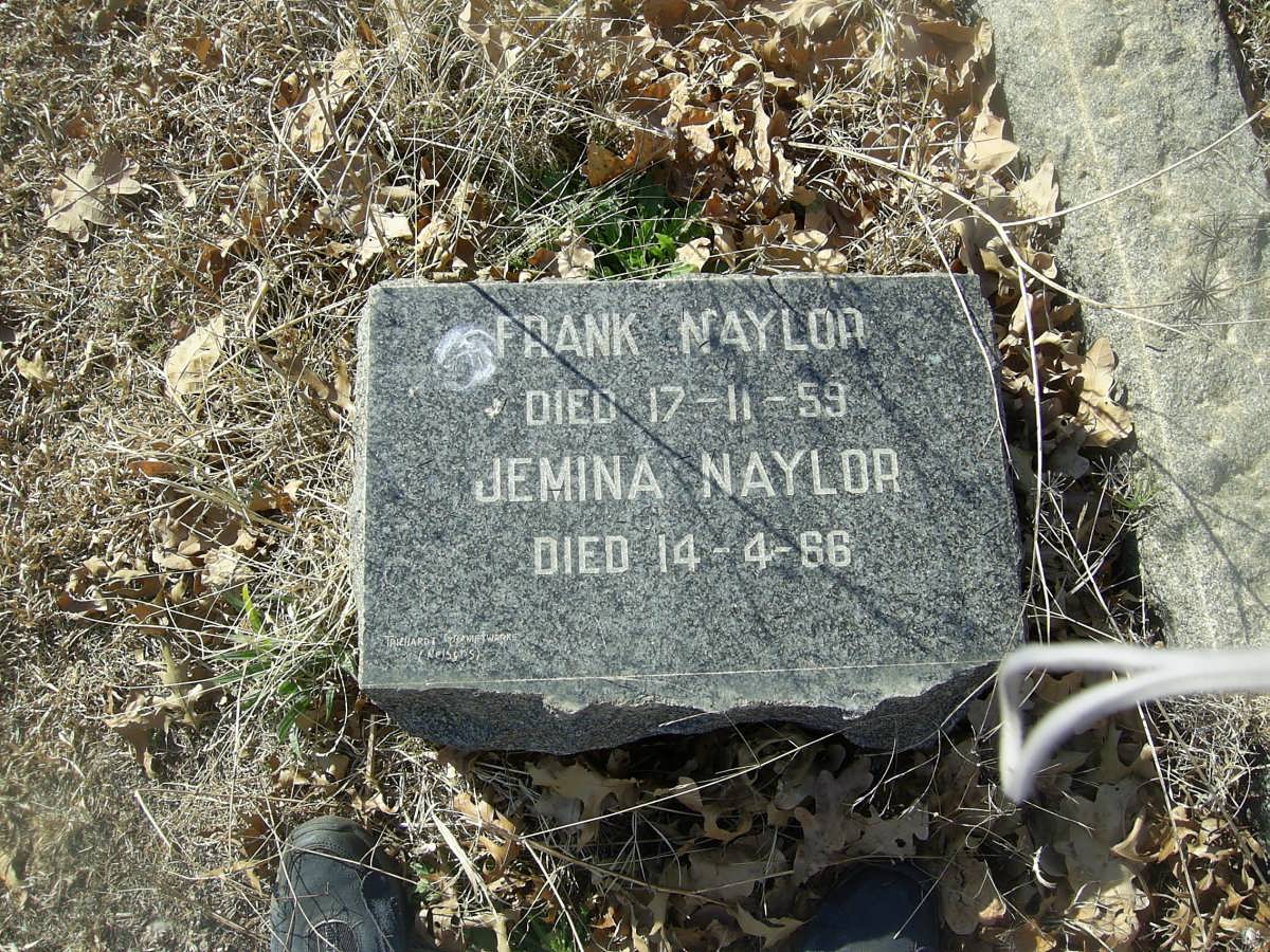 NAYLOR Frank -1959 &amp; Jemina -1966