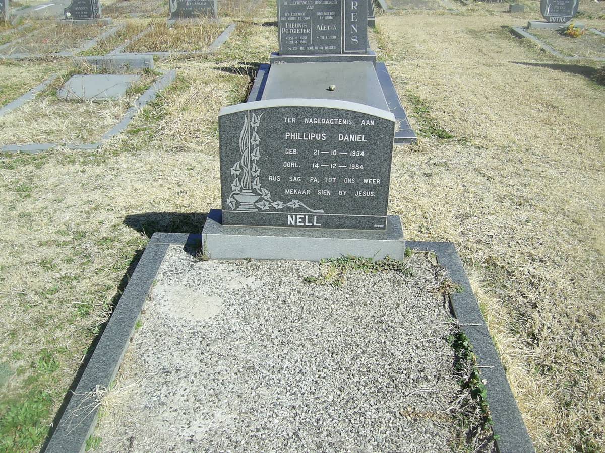 NELL Phillipus Daniel 1934-1984