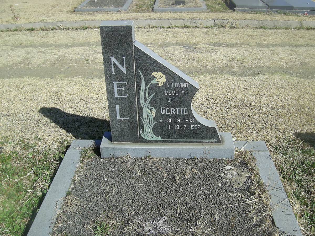NEL Gertie 1903-1987
