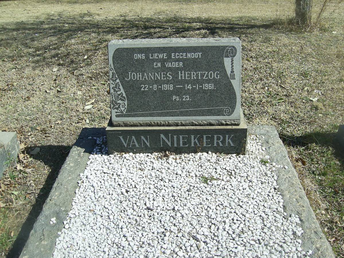 NIEKERK Johannes Hertzog, van 1918-1916