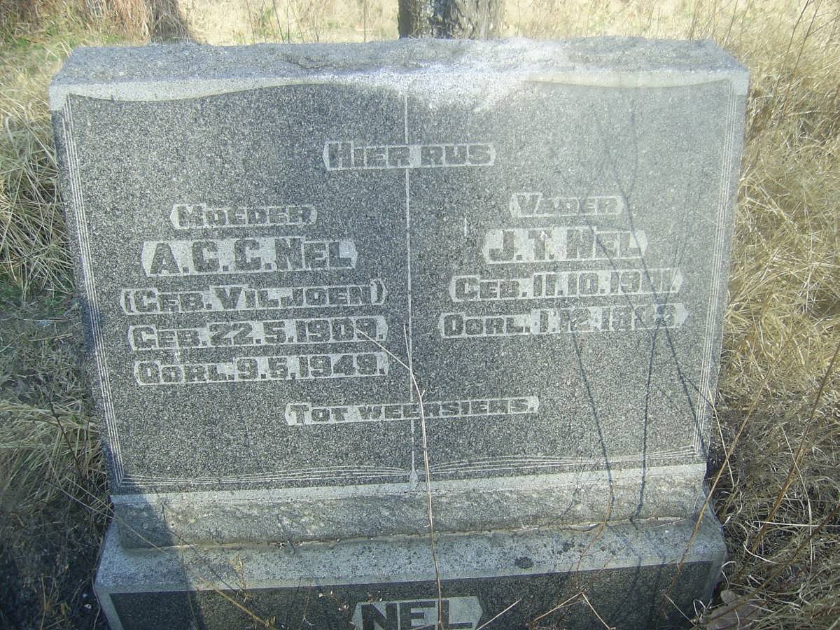 NEL J.T. 1901-1933 &amp; A.C.C. VILJOEN 1909-1949