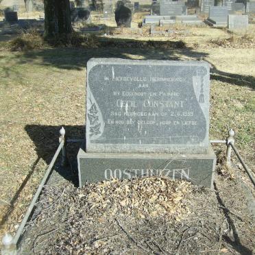 OOSTHUIZEN Cecil Constant -1959