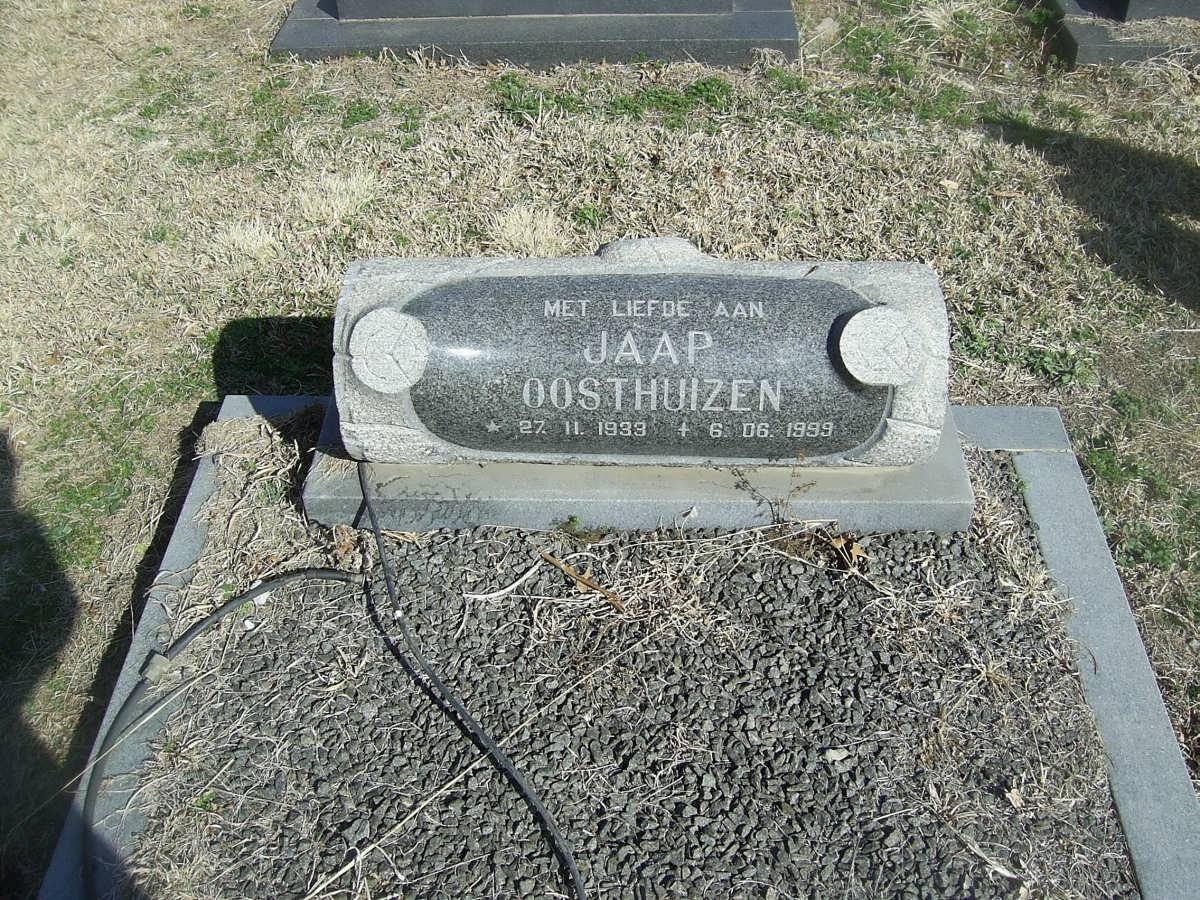 OOSTHUIZEN Jaap 1933-1999