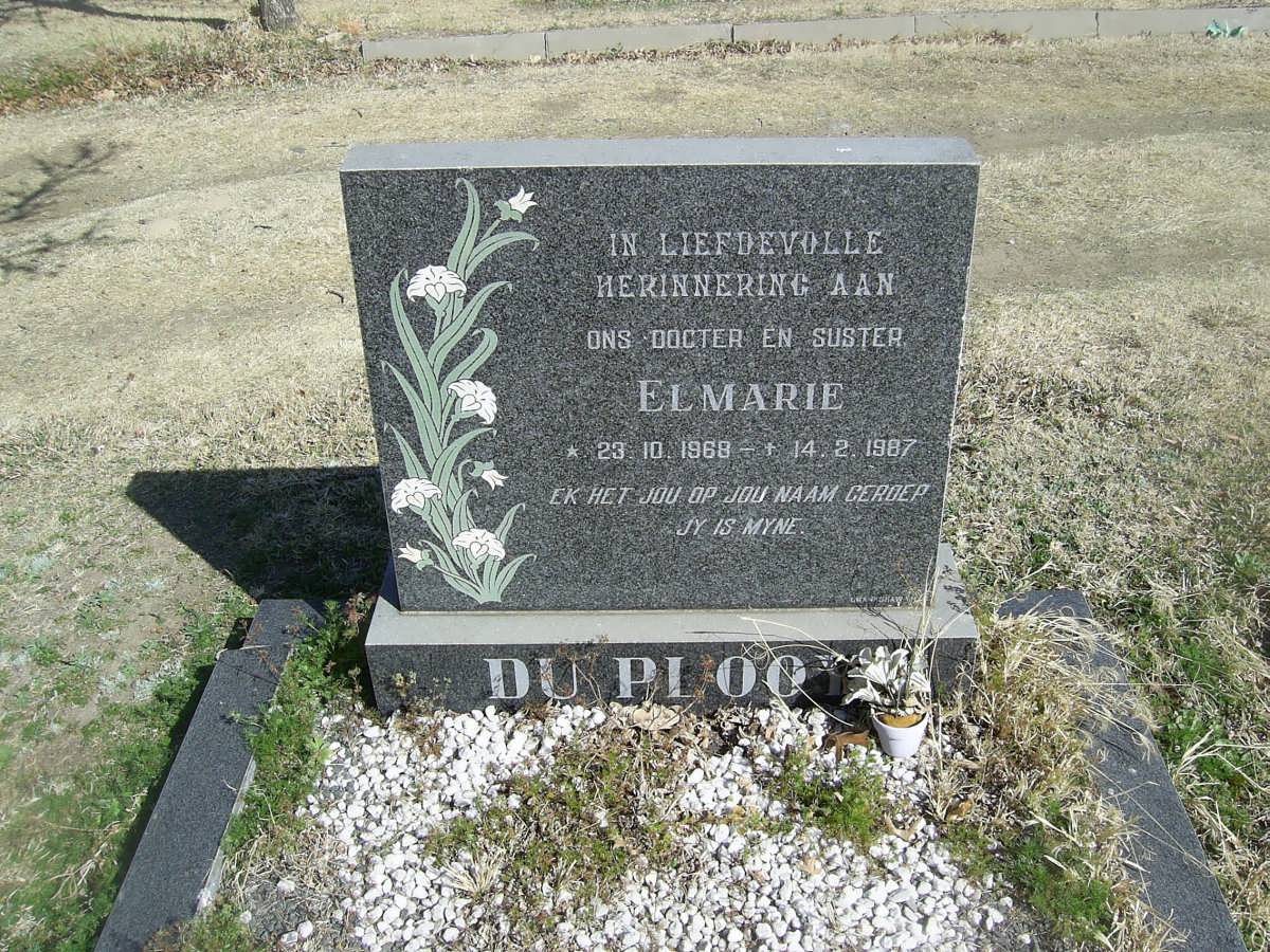 PLOOY Elmarie, du 1968-1987