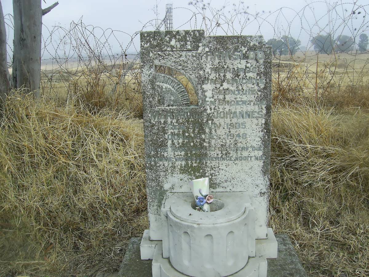 PRINSLOO Marthinus Johannes 1935-1948
