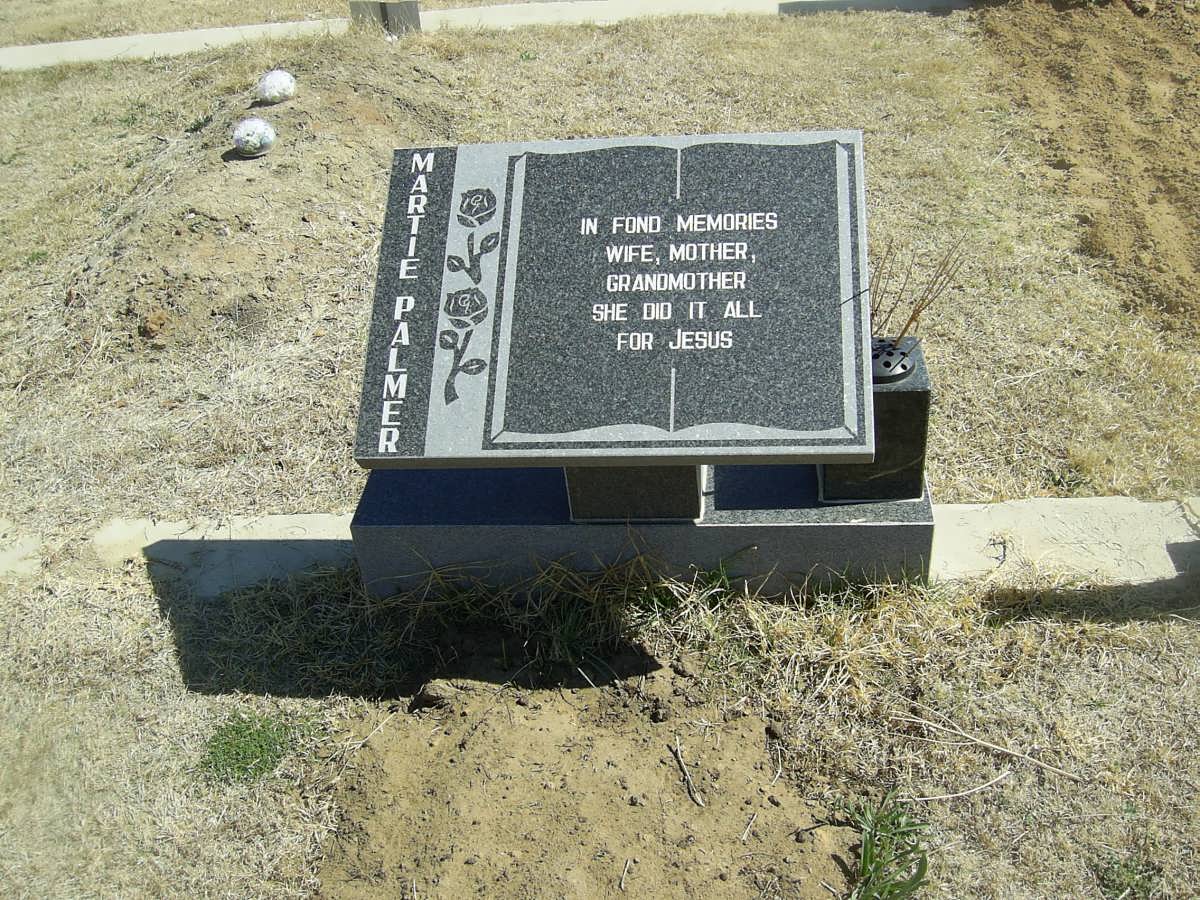 PALMER Martie