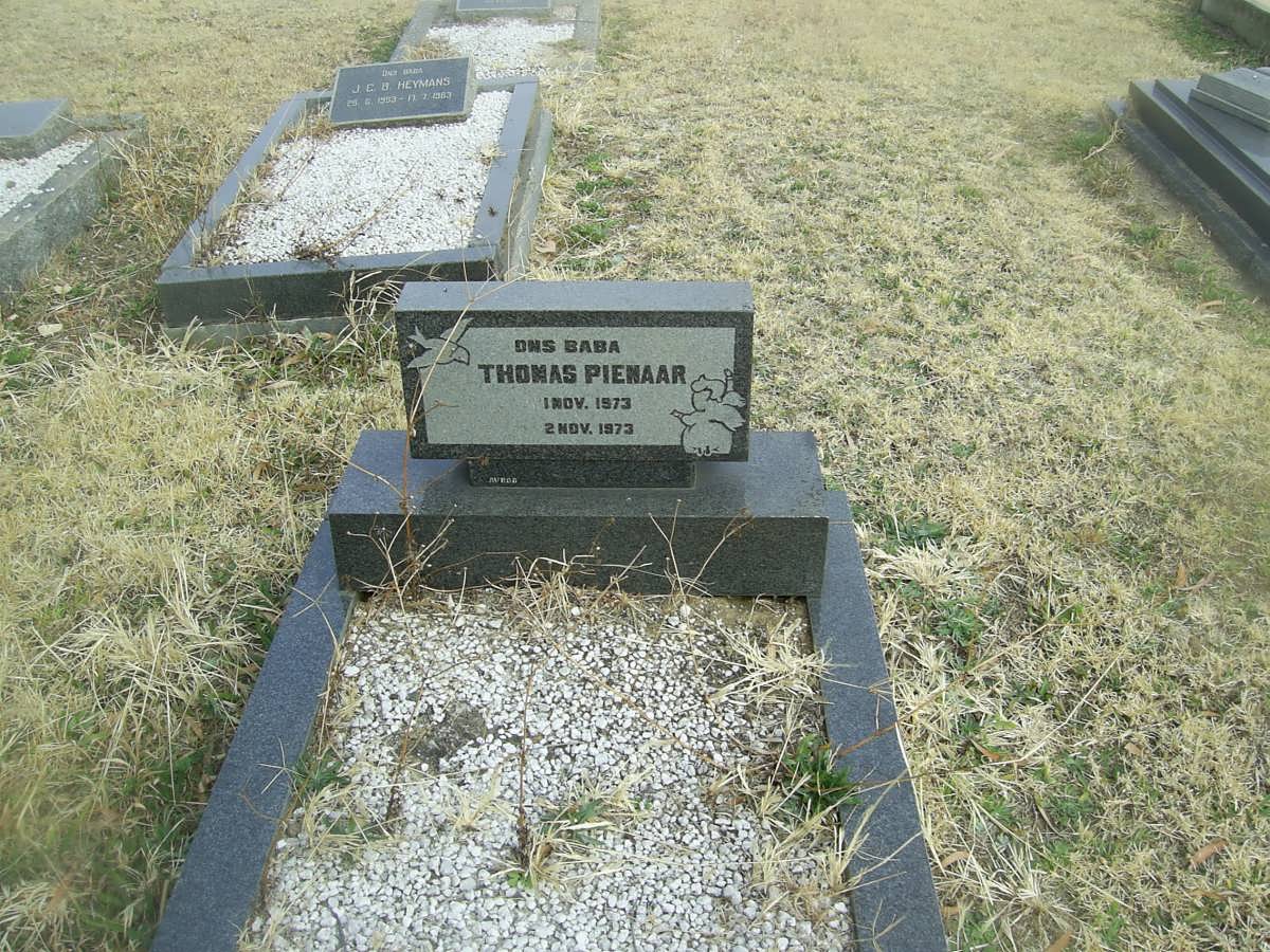 PIENAAR Thomas 1973-1973