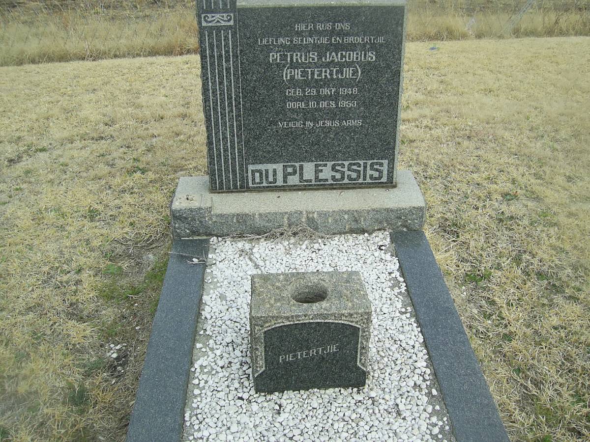 PLESSIS Petrus Jacobus, du 1948-1953