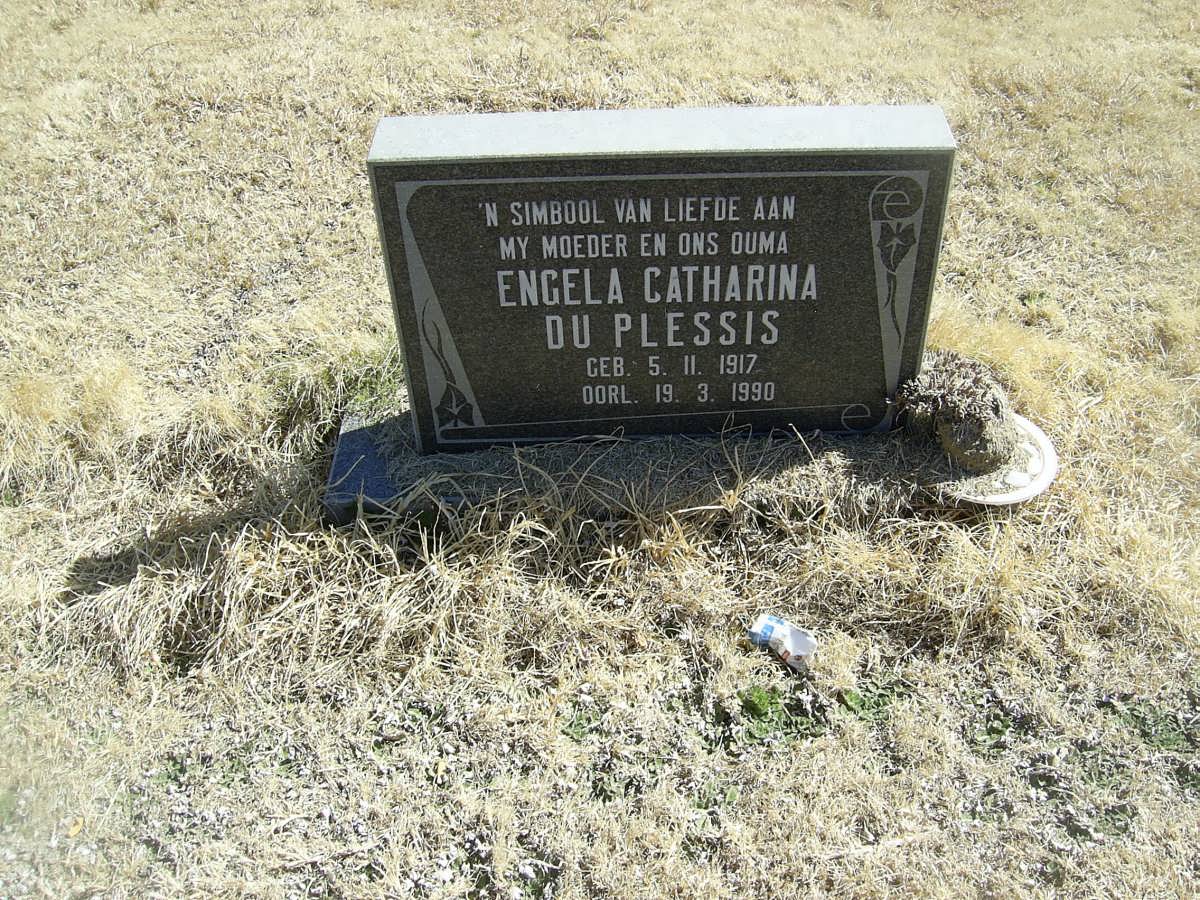 PLESSIS Engela Catharina, du 1917-1990