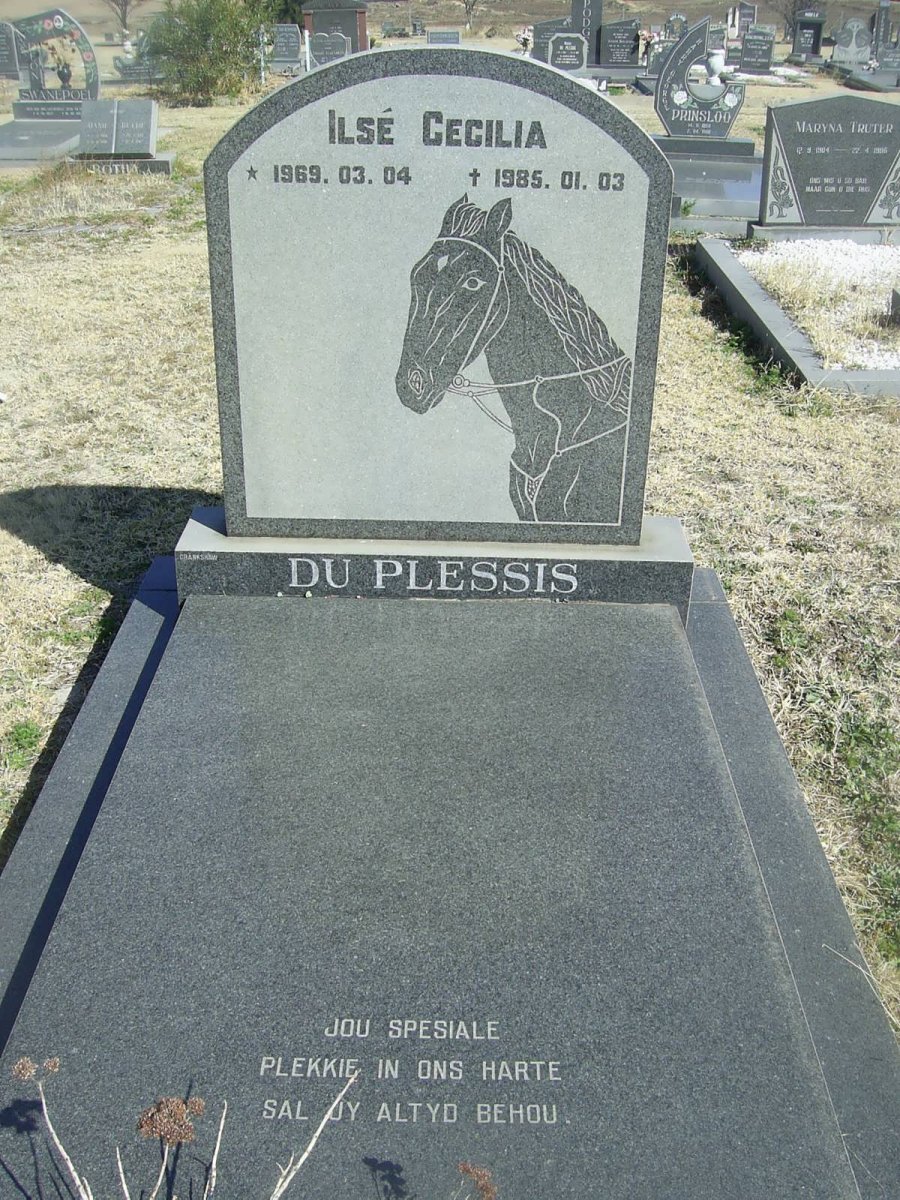 PLESSIS Isle Cecilia, du 1969-1985