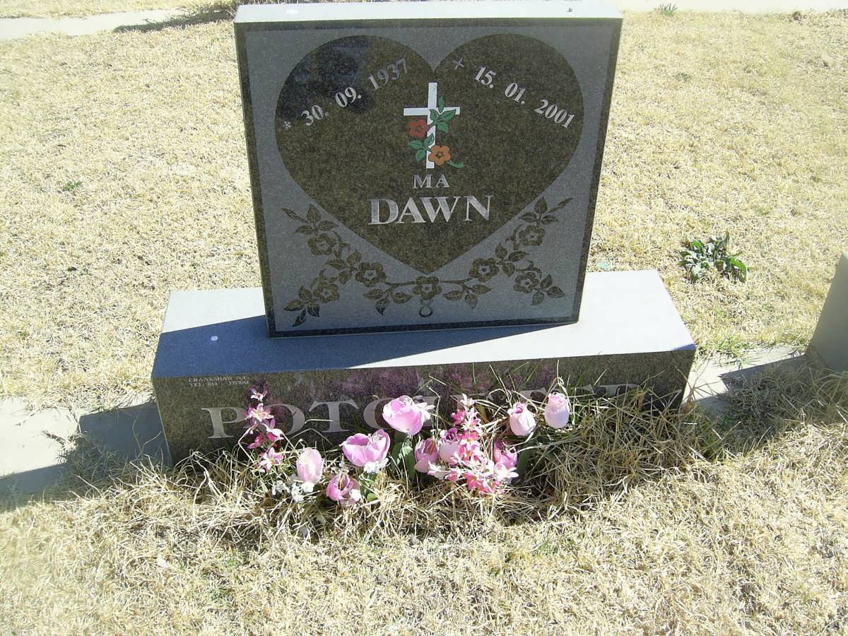 POTGIETER Dawn 1937-2001