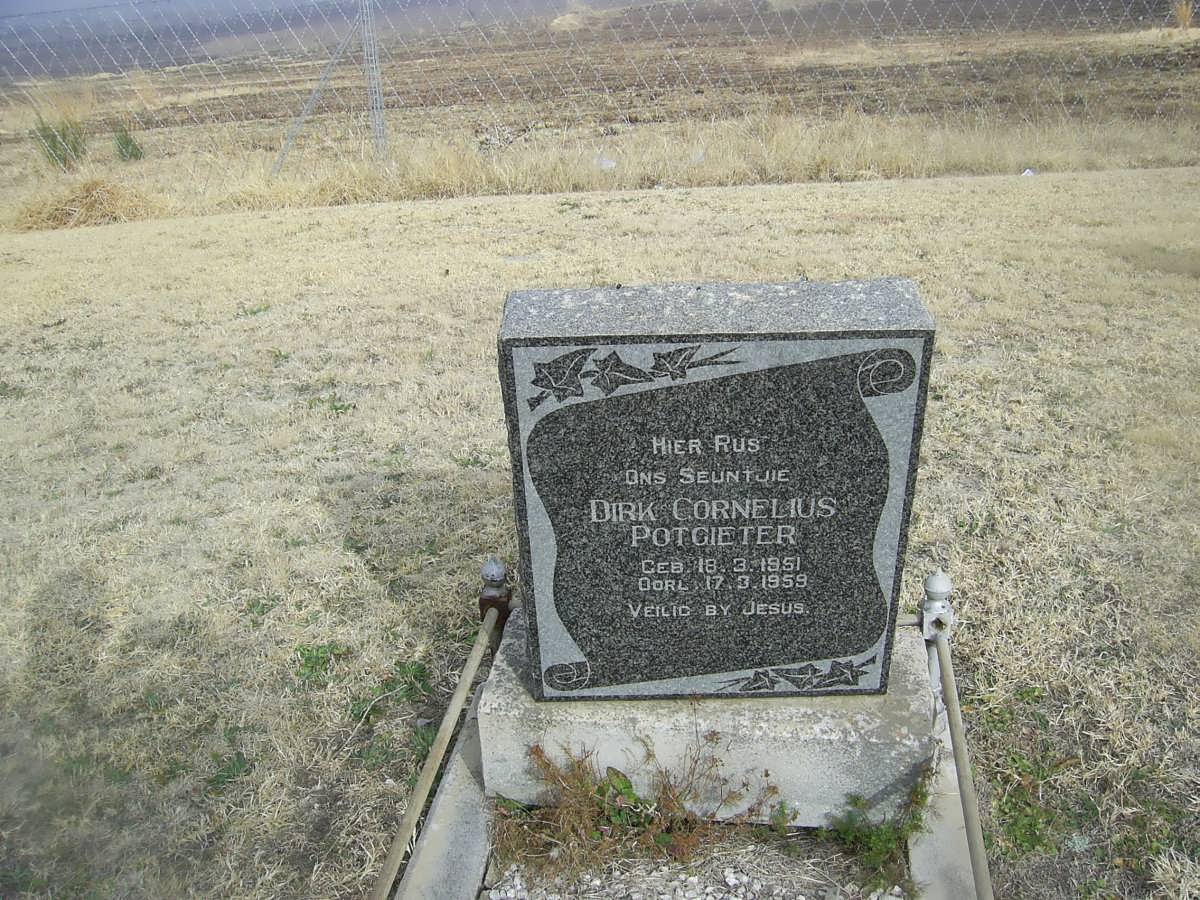 POTGIETER Dirk Cornelius 1951-1959