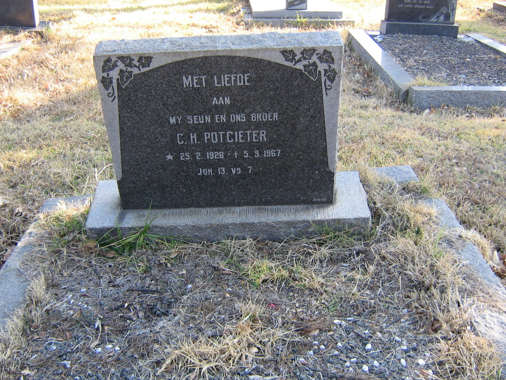 POTGIETER C.H. 1928-1967