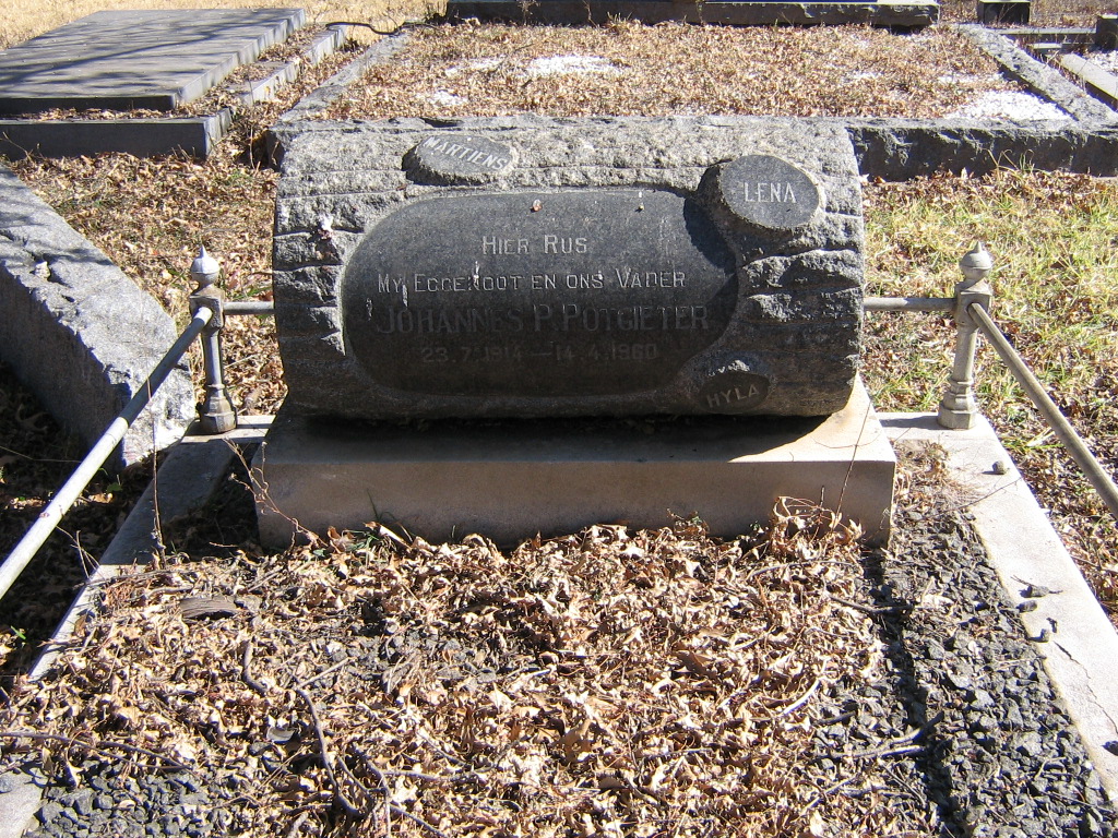 POTGIETER Johannes P. 1914-1960