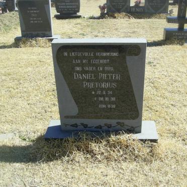 PRETORIUS Daniel Pieter 1934-1998