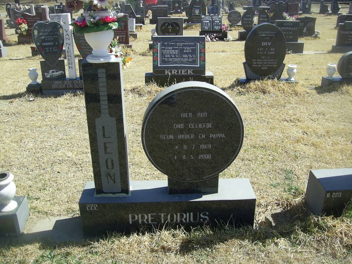 PRETORIUS Leon 1969-2000