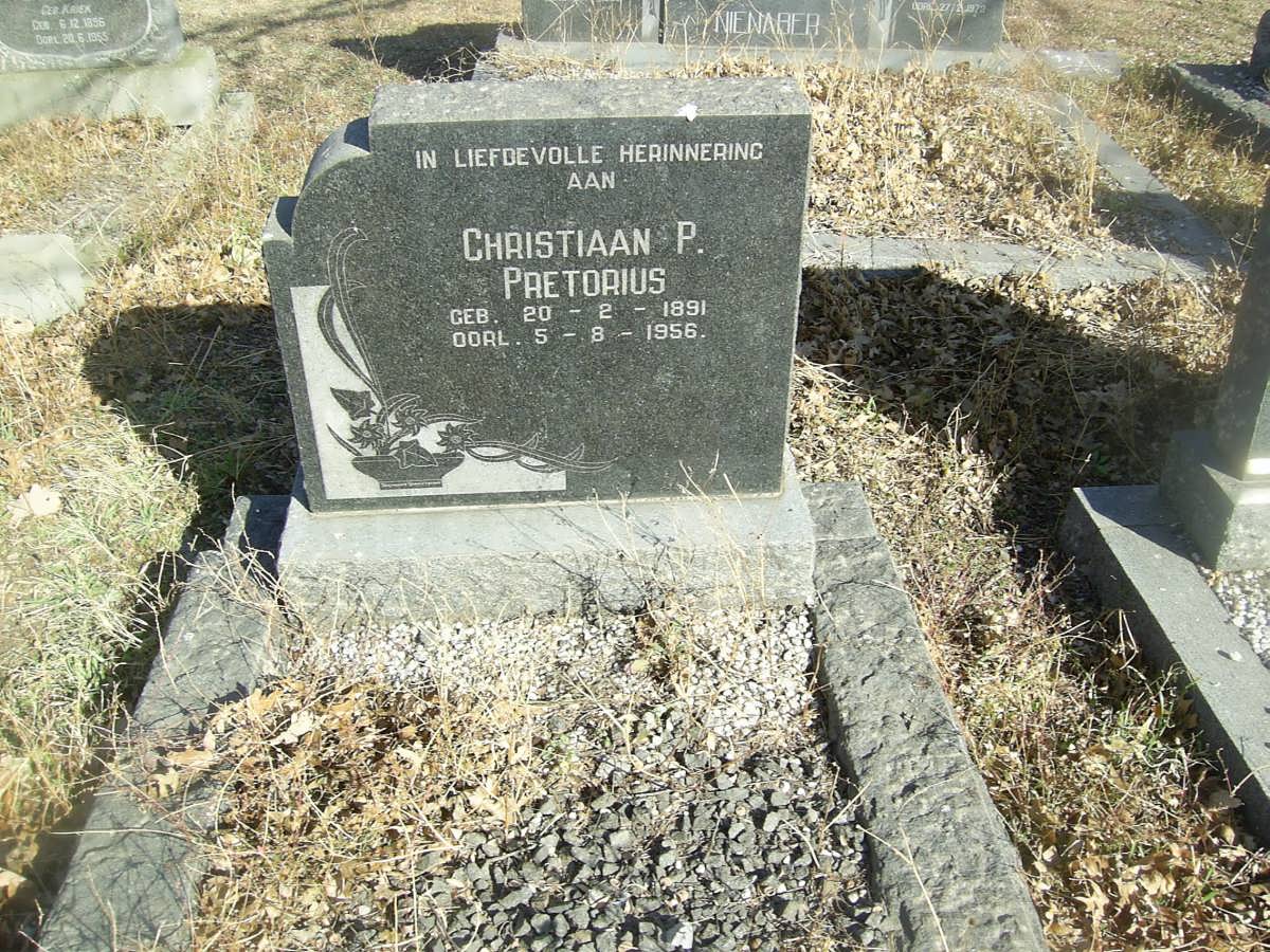 PRETORIUS Christiaan P. 1891-1956