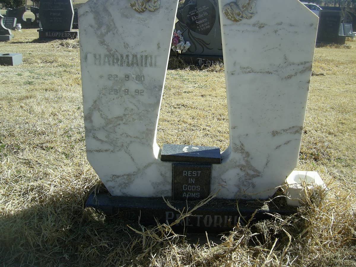 PRETORIUS Charmaine 1960-1992