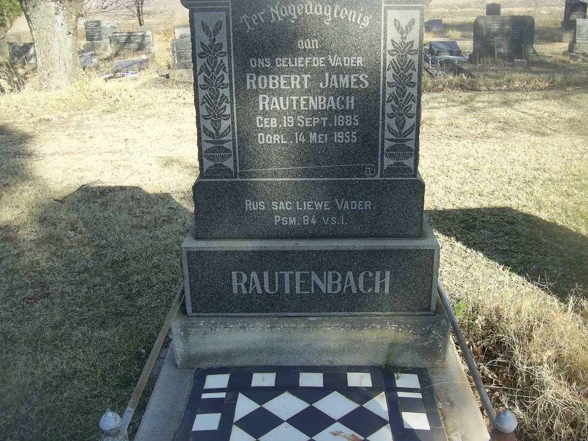 RAUTENBACH Robert James 1885-1955