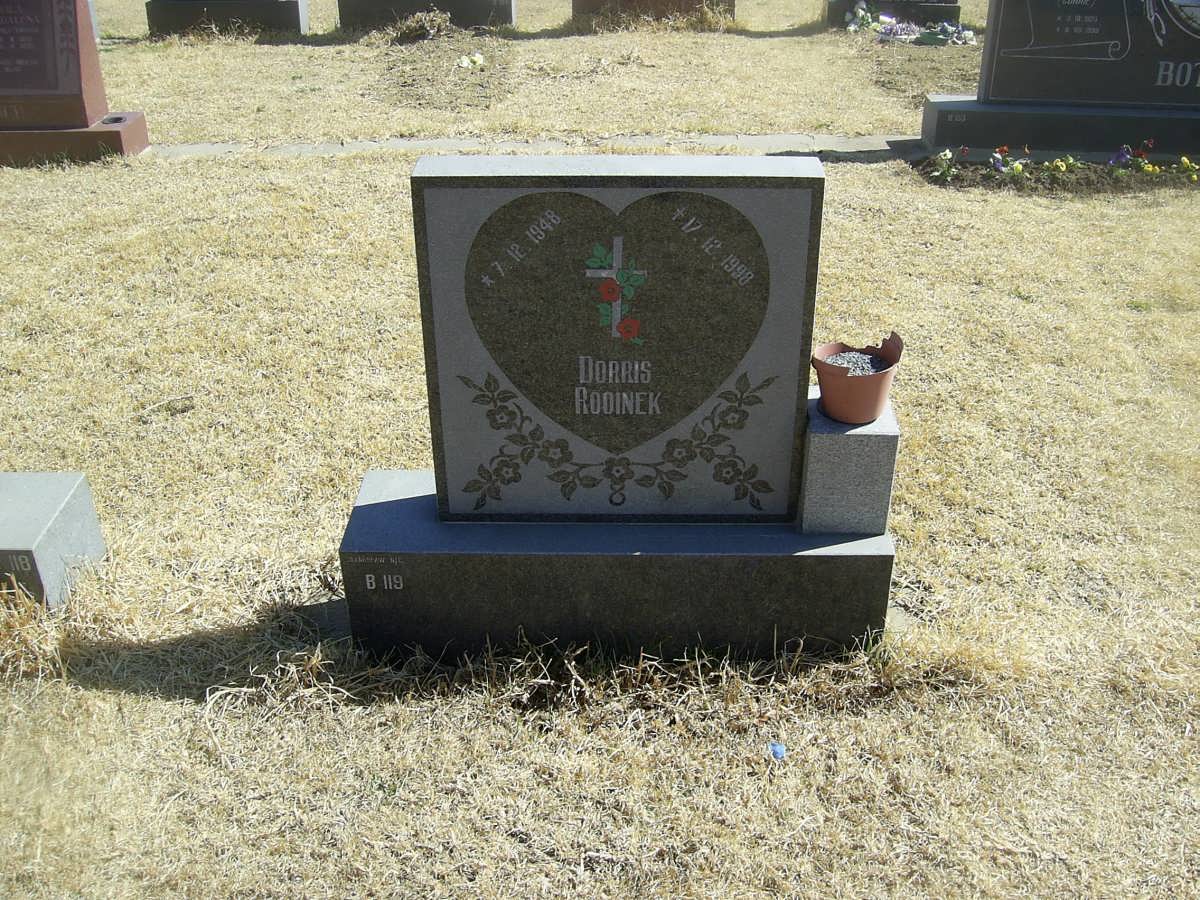 ROOINEK Dorris 1948-1998