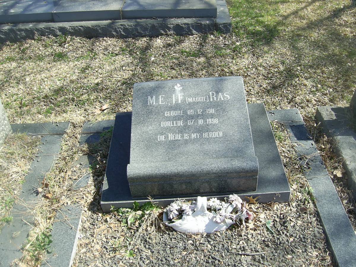 RAS M.E.J.F. 1911-1998