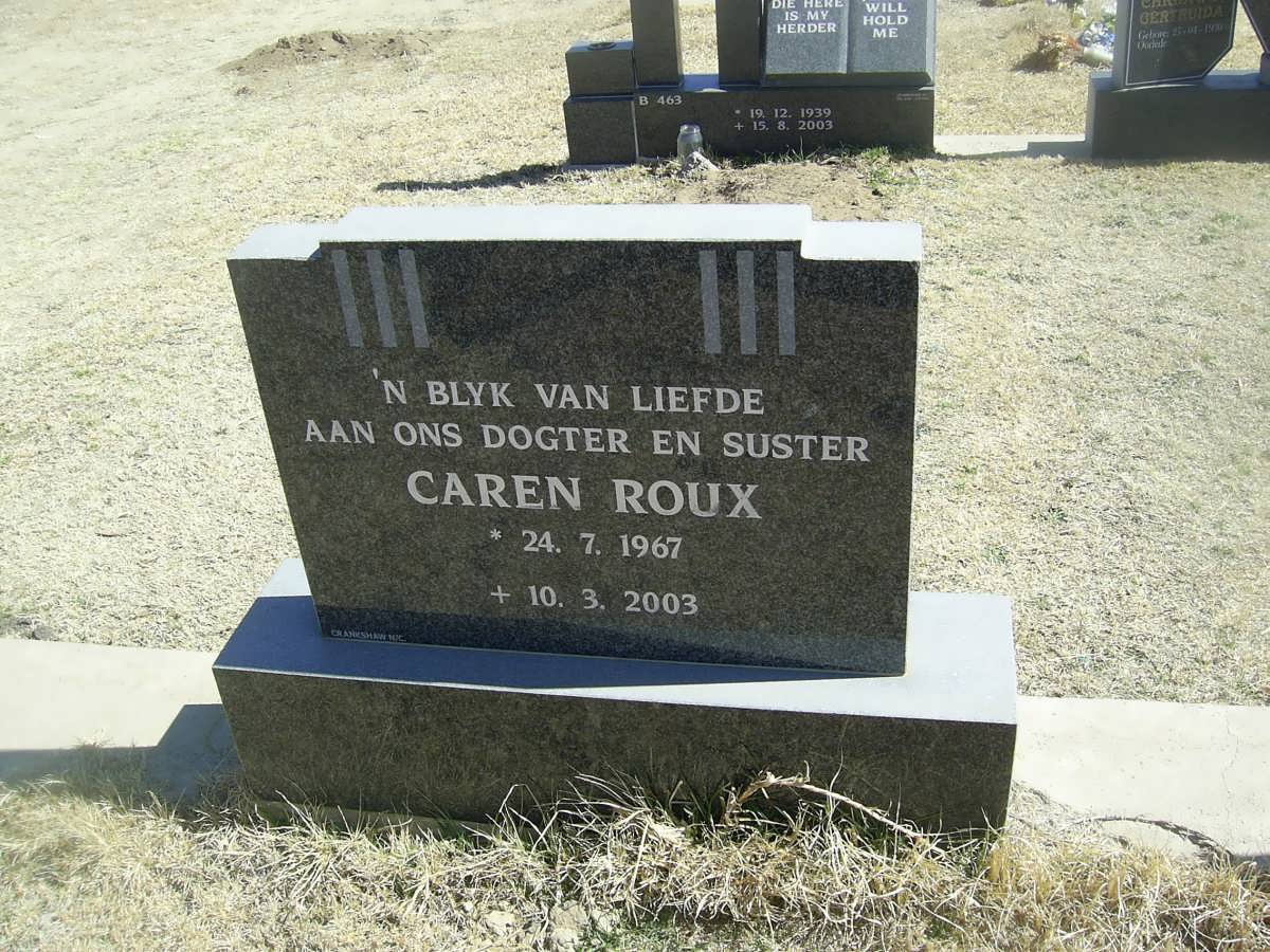 ROUX Caren 1967-2003