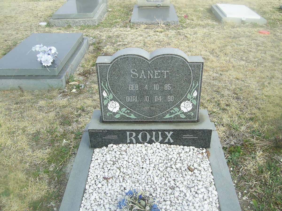 ROUX Sanet 1985-1990