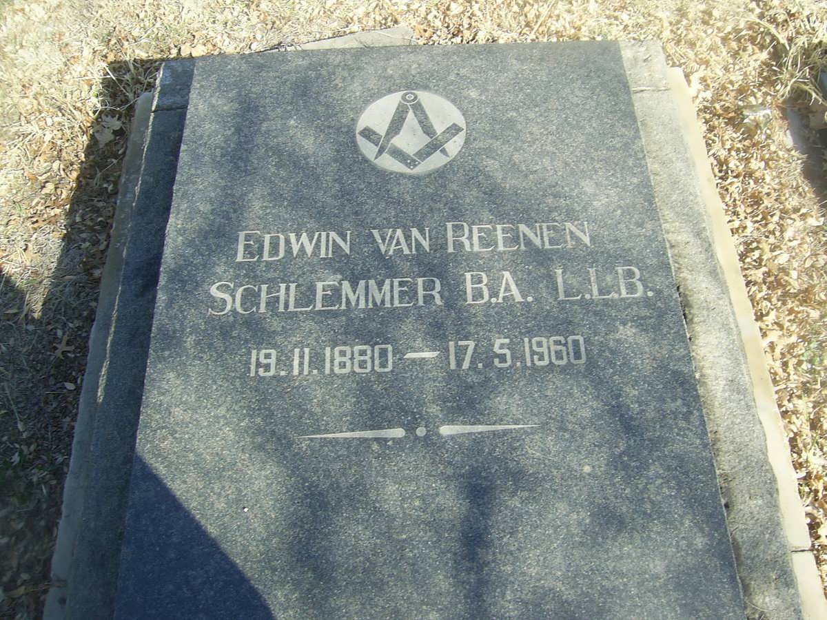 SCHLEMMER Edwin van Reenen 1880-1960