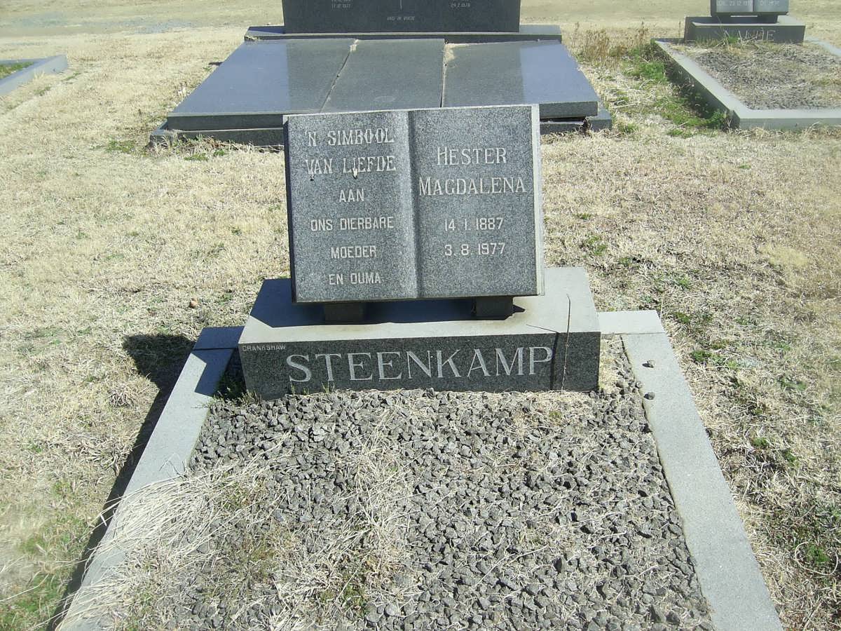 STEENKAMP Hester Magdalena 1887-1977