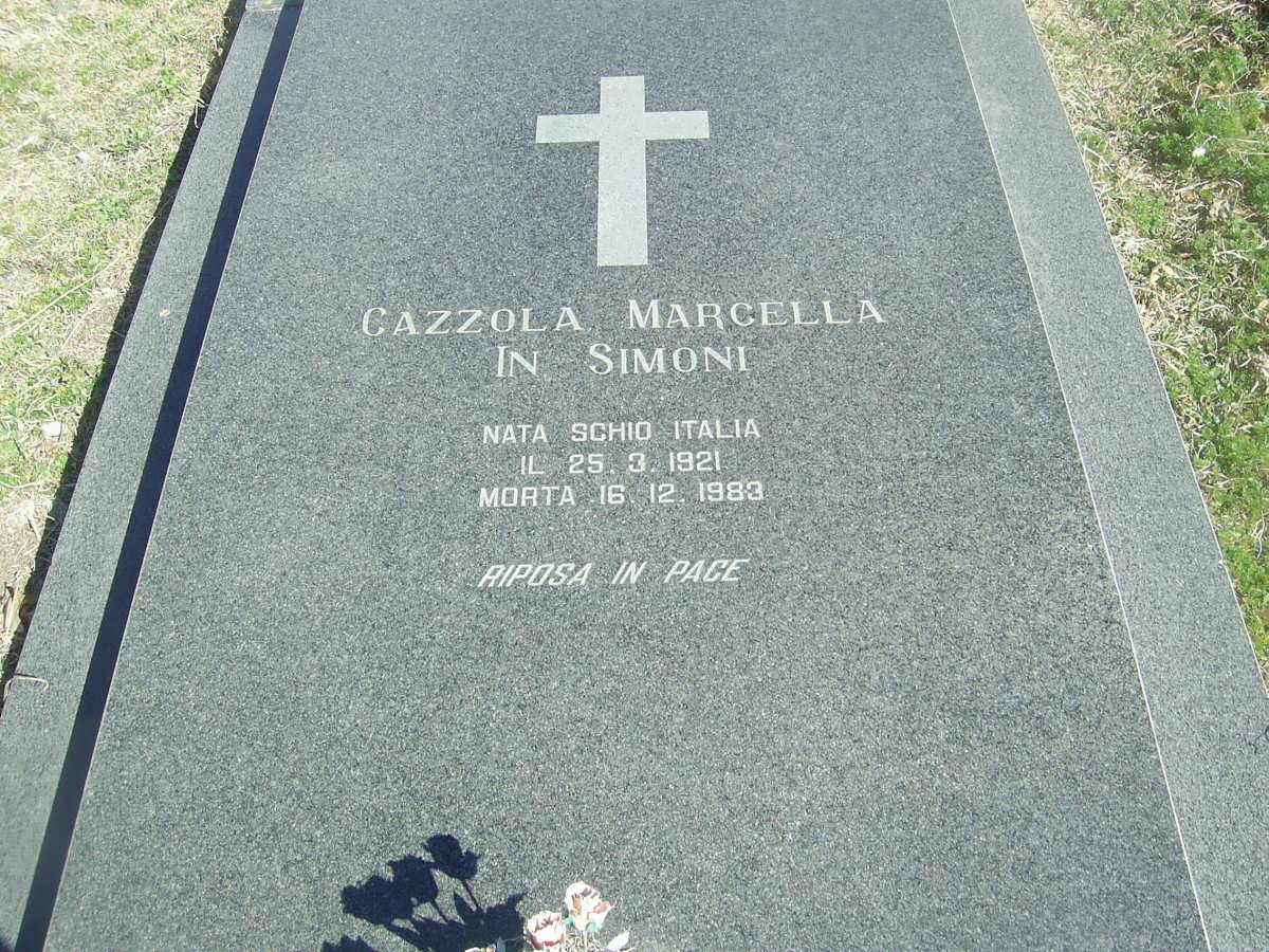 SIMINI Gazzola Marcell In 1921-1983