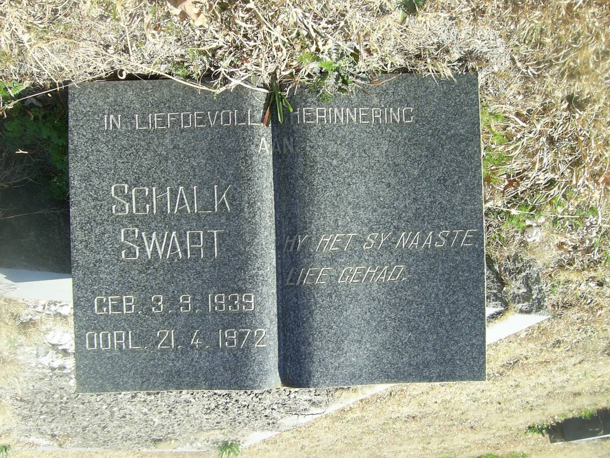 SWART Schalk 1939-1972