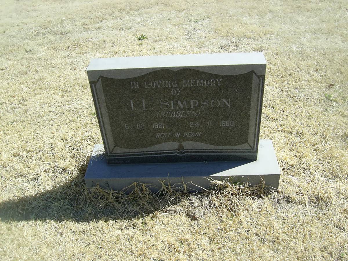 SIMPSON J.L. 1921-1988