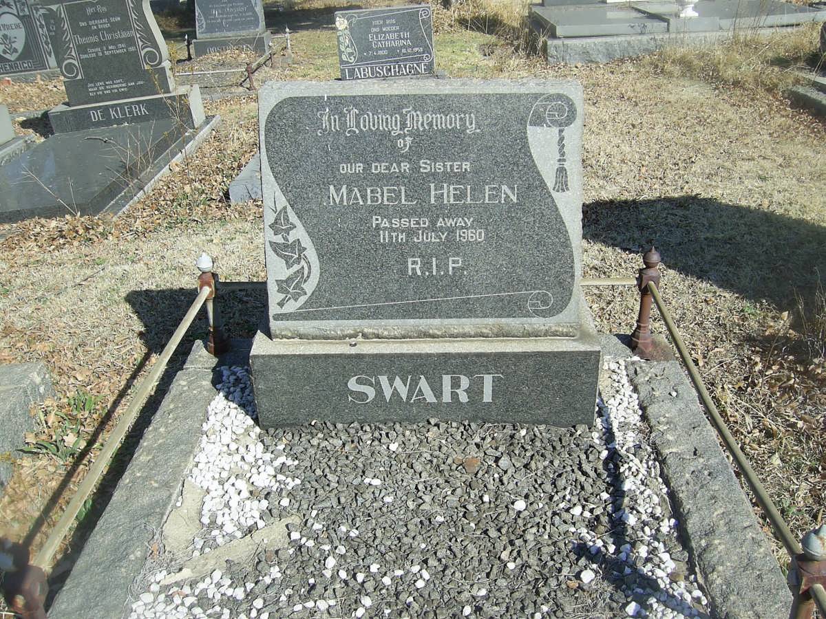 SWART Mabel Helen -1960