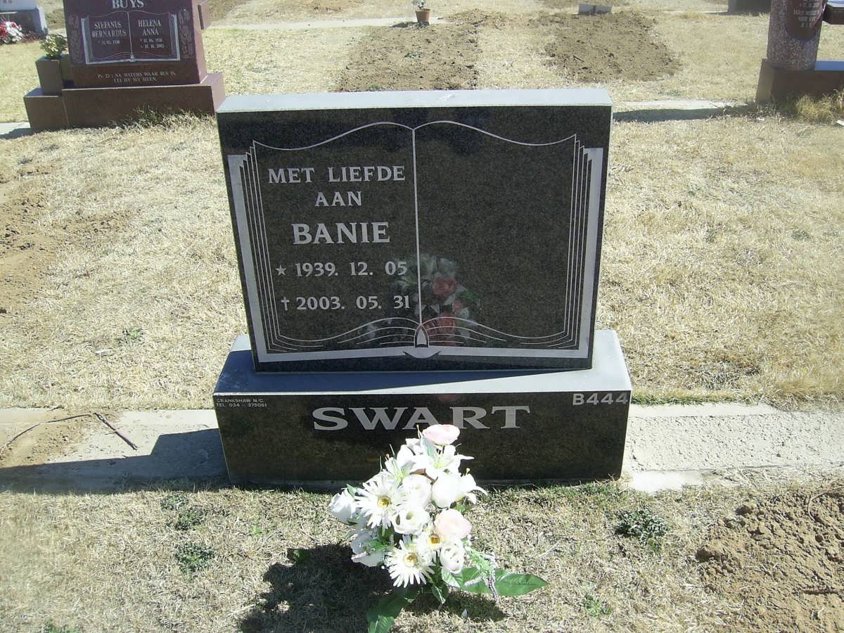 SWART Banie 1939-2003
