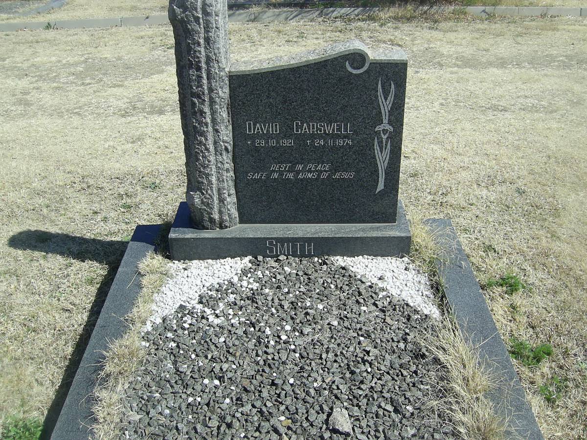 SMITH David Carswell 1921-1974