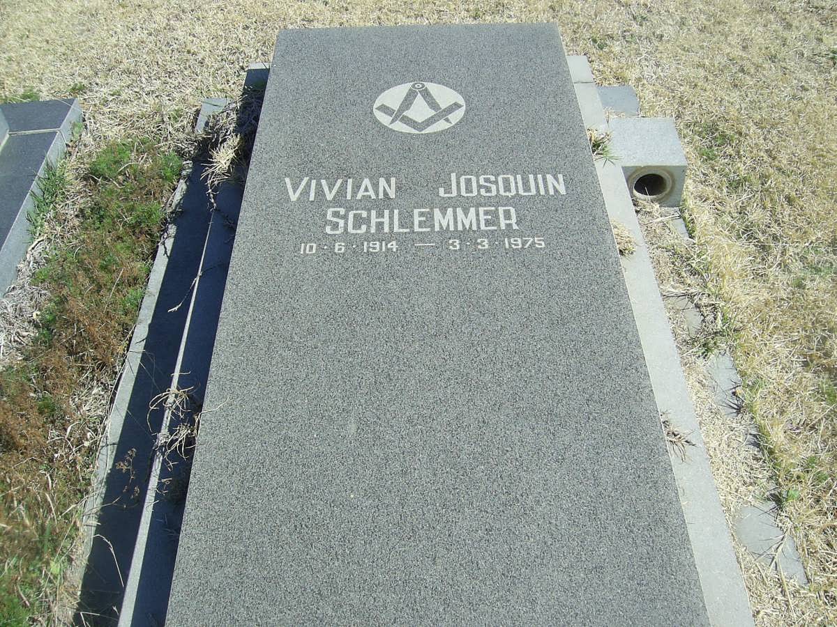 SCHLEMMER Vivian Josquin 1914-1975