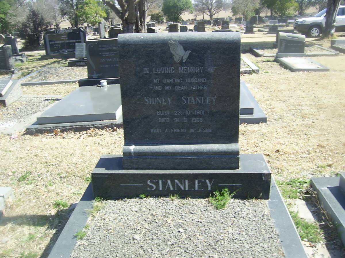 STANLEY Sidney 1901-1968